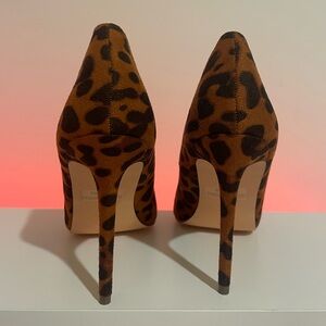 Leopard Print Stiletto Heels